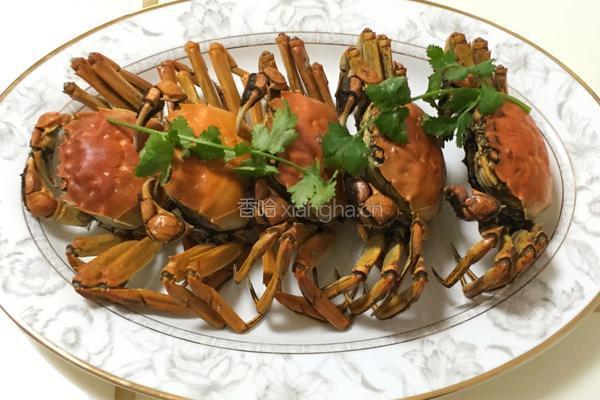 清蒸大河蟹的做法图解8