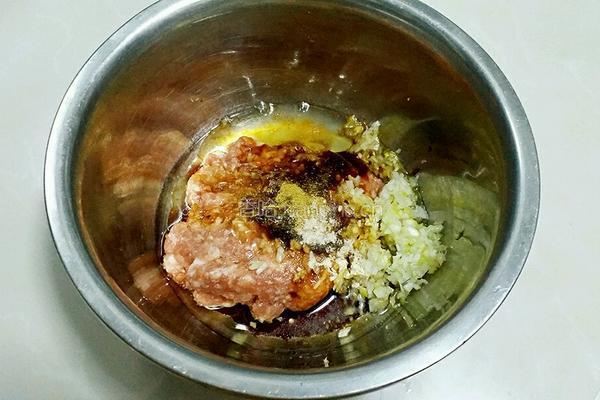 香菇酿肉的做法图解6