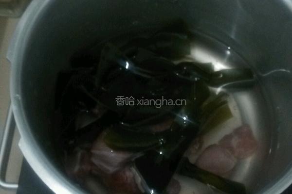 海带龙骨汤的做法图解4