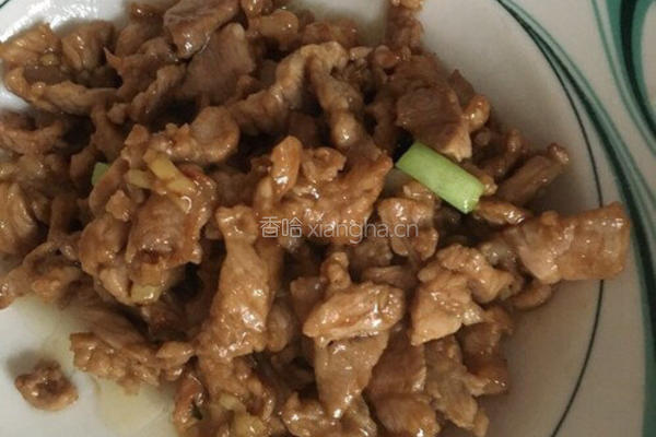 青椒炒肉的做法图解6