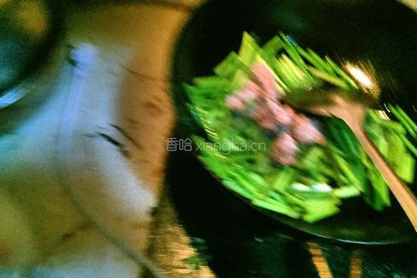 蒜薹炒肉的做法图解5