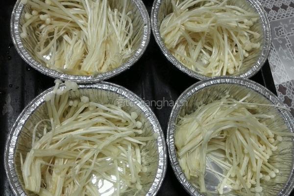烤金针菇的做法图解1