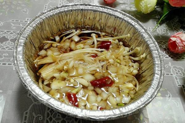 烤金针菇的做法图解7