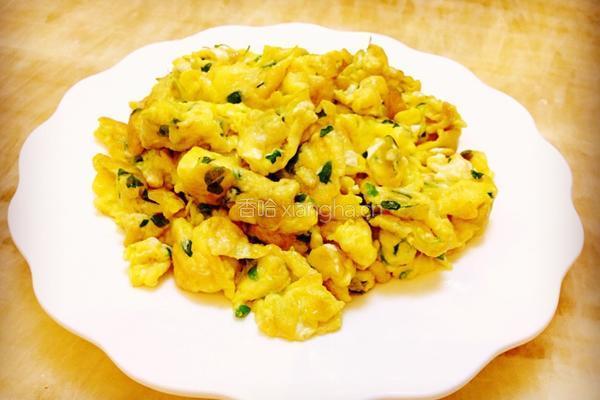香椿苗炒鸡蛋