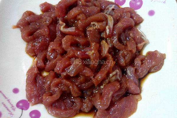 杏鲍菇炒肉丝的做法图解2