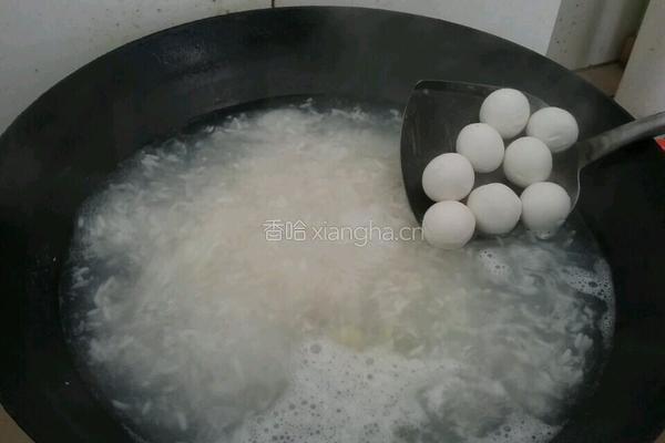 米酒汤圆的做法图解2