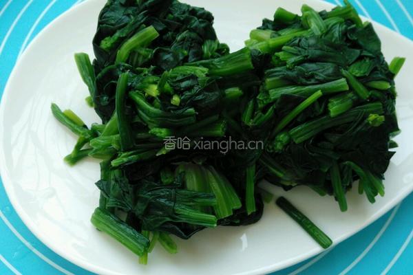 爽口菠菜粉丝的做法图解10