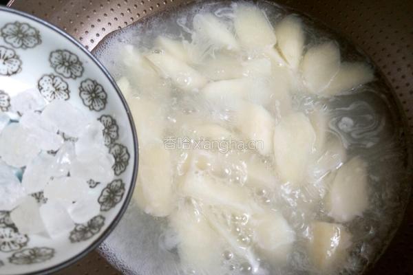 山药糖水的做法图解5