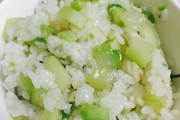 儿菜腊肉拌饭的做法图解5