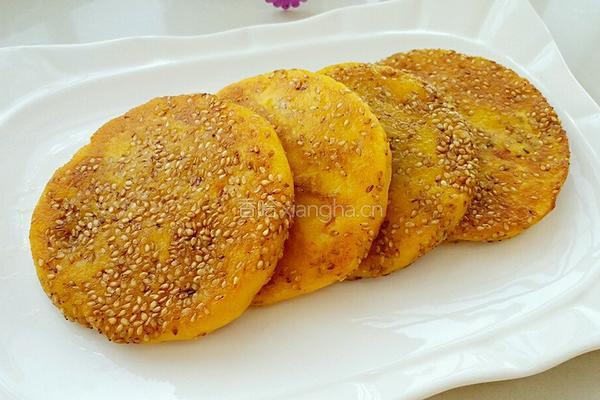 炼乳香甜南瓜饼的做法图解10