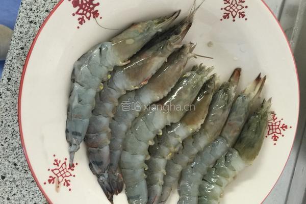 花开富贵虾的做法图解1