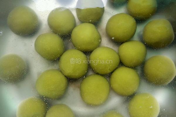抹茶巧克力汤圆的做法图解8