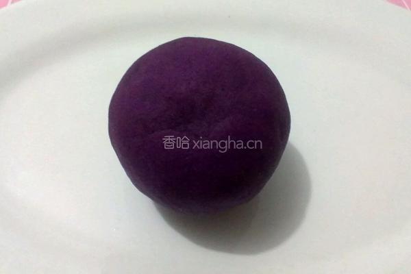 水晶紫薯汤圆的做法图解5