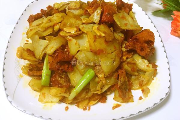 香酥辣椒炒土豆片的做法图解6
