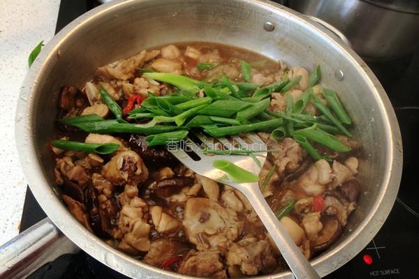 香菇蚝油焖鸡肉的做法图解13