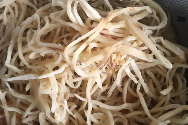 素炒饼的做法图解4
