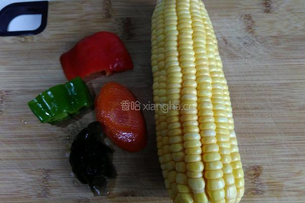 彩蔬玉米粒的做法图解1