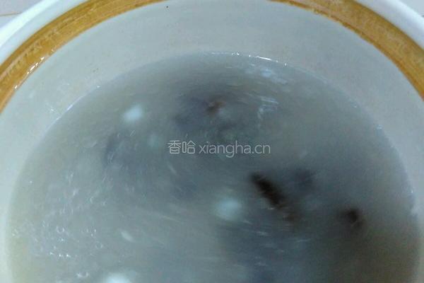 青菜木耳汤的做法图解2