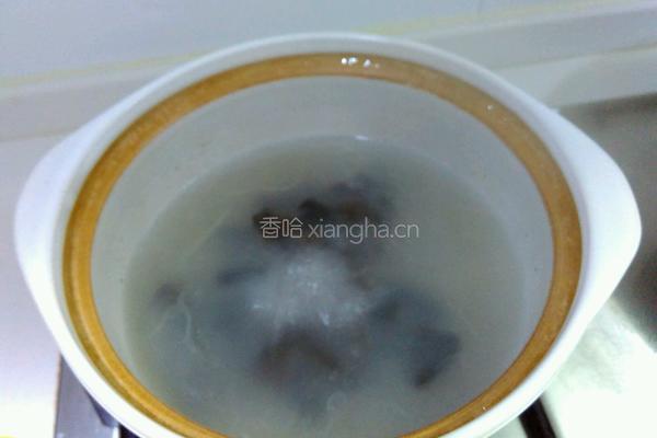 青菜木耳汤的做法图解3