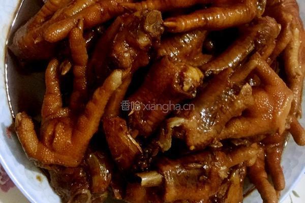 红烧鸡爪