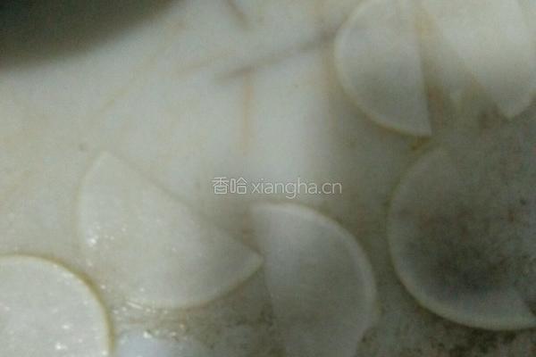 白罗卜花的做法图解4
