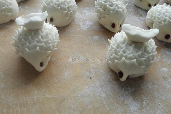 蒸刺猬的做法图解11