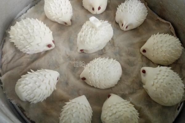 蒸刺猬的做法图解12