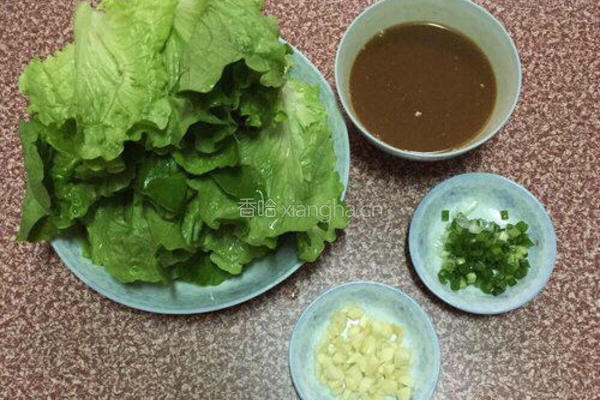蚝油生菜的做法图解2