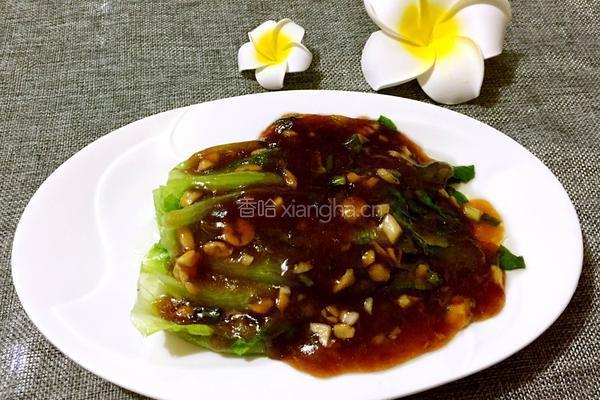 蚝油生菜的做法图解9