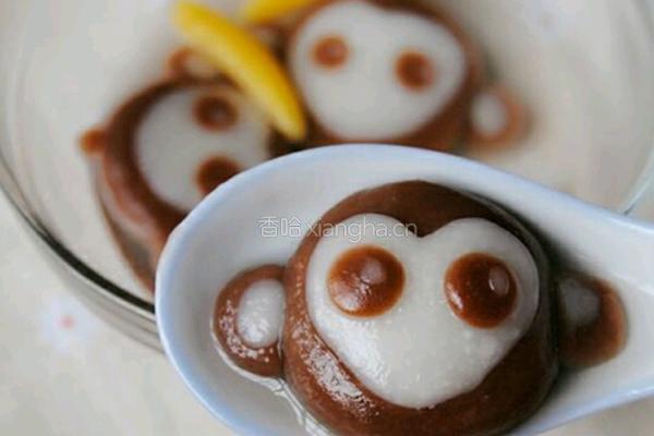 萌猴花生汤圆的做法图解19
