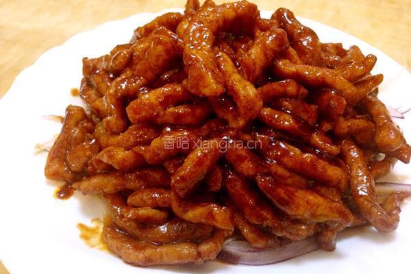 京酱肉丝的做法图解7