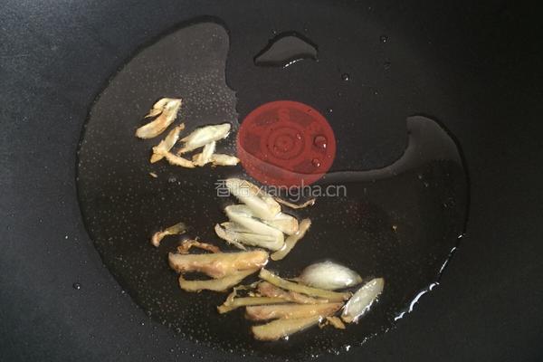 韭菜虾的做法图解4