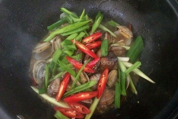爆炒花蛤的做法图解6