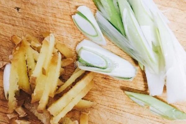 豆豉炒油麦菜的做法图解2