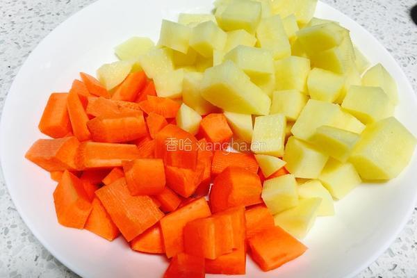 咖喱土豆鸡肉的做法图解4