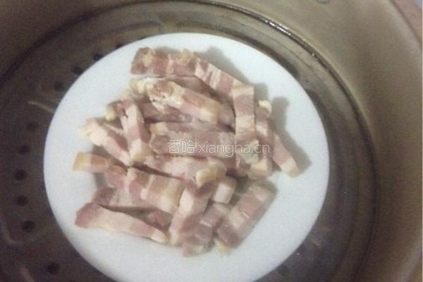 咸肉冬瓜条的做法图解4
