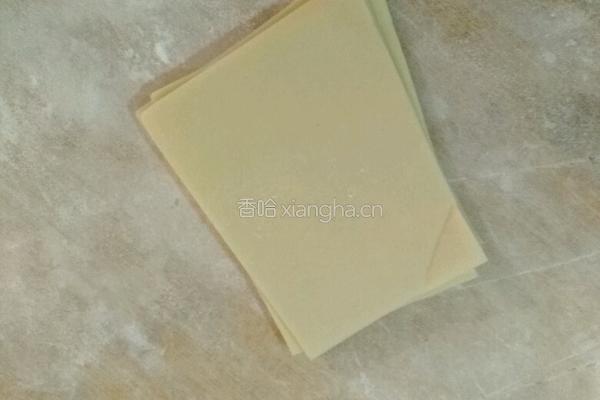 炸混沌皮的做法图解1