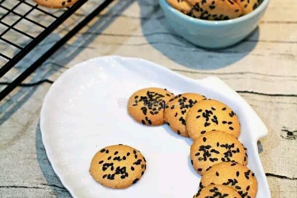 芝麻脆饼 简单清新的做法图解7