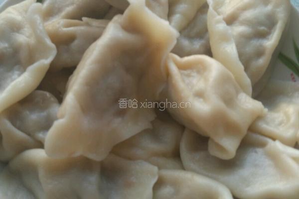 韭菜肉水饺的做法图解6