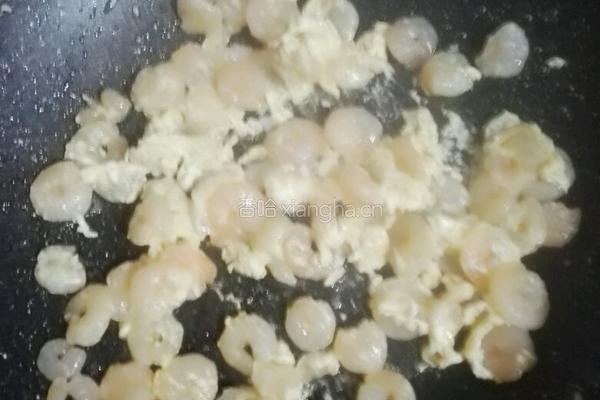 虾仁炒蛋清的做法图解6