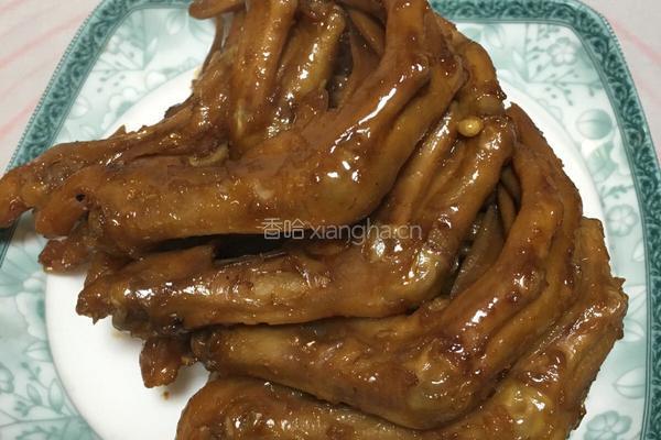 卤鸭掌的做法图解5