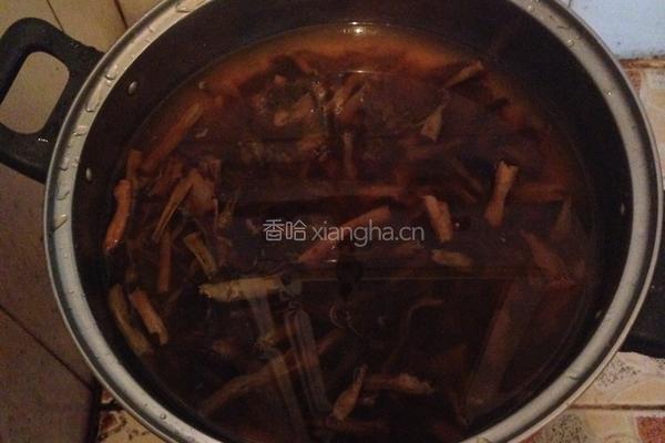 干豆角炖肉的做法图解2