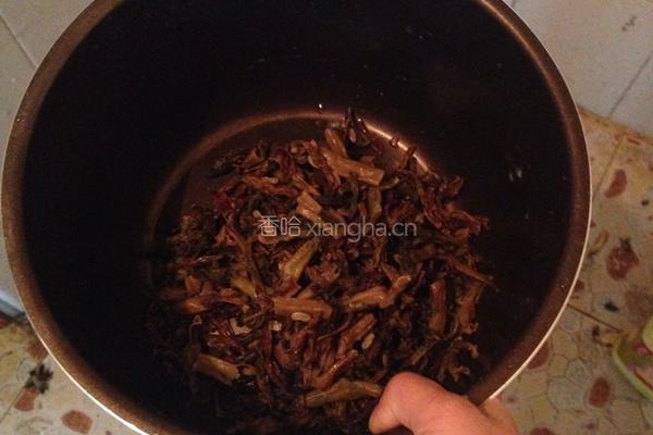 干豆角炖肉的做法图解3