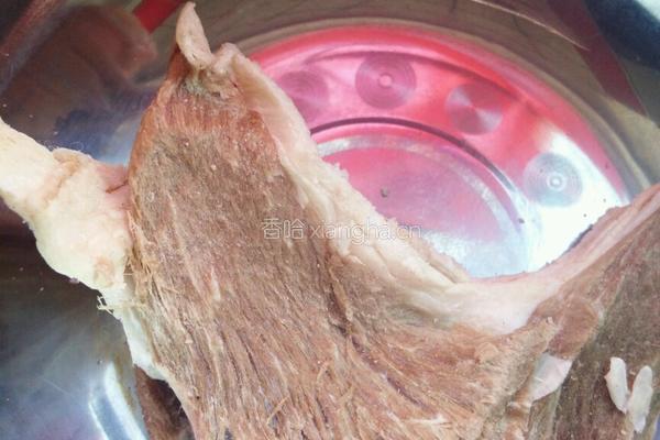 风干羊肉臊子面的做法图解1