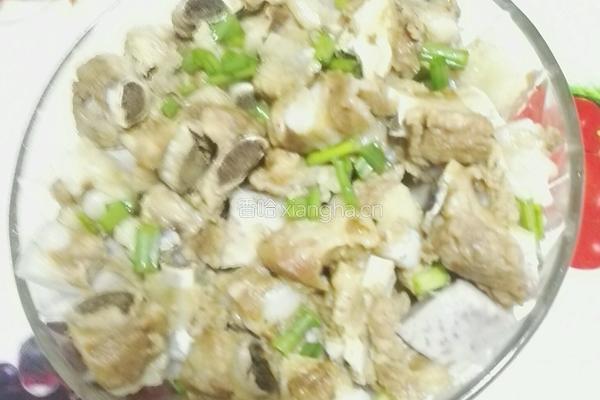 香芋蒸排骨的做法图解4