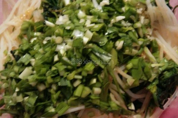 凉拌菠菜土豆丝的做法图解5
