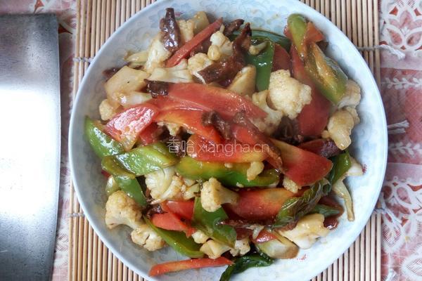 菜花瘦肉的做法图解10