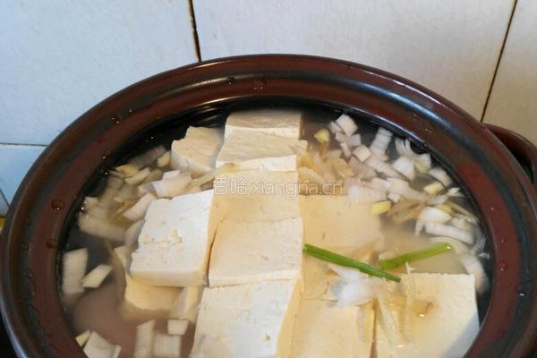 豆腐鳕鱼汤的做法图解5