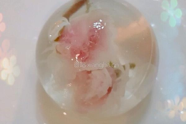 樱花水信玄饼的做法图解4