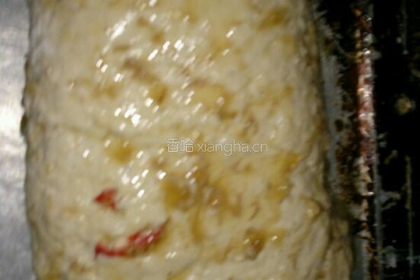 芝麻香蕉椒佛卡夏的做法图解2